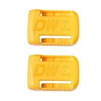 For Dewalt 18V 20V 60V Battery Holder Wall Storage Mounts Stander Mount Hanger Dock Battery Belt Buckle