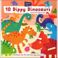 Will be your friend หนังสือ Count With Me-10 Dippy Dinosaurs :9781912738175