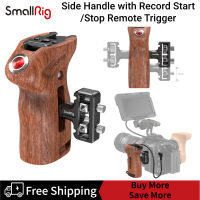 SmallRig เกลียวด้ามจับด้านข้างกับบันทึกเริ่มต้น/หยุดรีโมทคอนโทรล3323