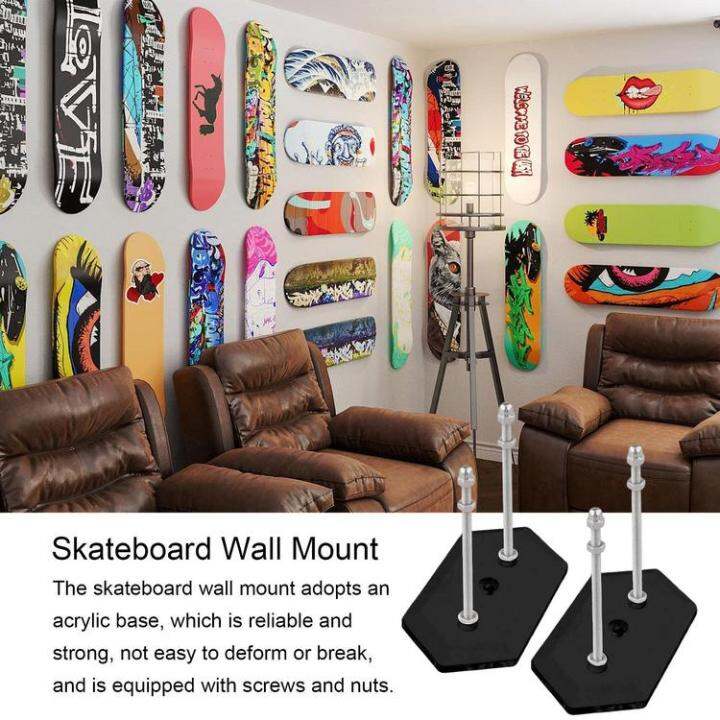 skateboard-wall-mount-display-wall-hanger-for-longboard-skateboard-storage-load-bearing-skateboard-rack-holder-wall-hanger-for-living-room-bedroom-like-minded