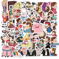 【cw】50 Cartoon Movie Weird Town Graffiti Stickers Luggage Computer Helmet Waterproof Stickers Wholesale Wholesale ！