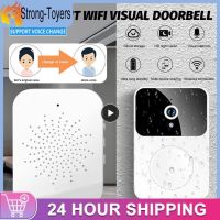 ❐✥♚ Long Life 800mah Wireless Wifi Doorbell 1080p Video Door Bell Night Smart Doorbell With Camera Waterproof