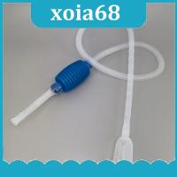 xoia68 Shop Plastic Aquarium Fish Tank Cleaner Syphon Vacuum Gravel Water Filter Change Siphon Pump Manual Safe Vacuum Changer q1