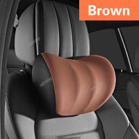 Car Headrest Neck Pillow Universal Auto Seat Pillow Memory Foam Breathable Head Support Neck Rest Protector Automobiles Interior Seat Cushions