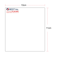 BEST EXPRESS 100x110cm 1 ม้วน สติ๊กเกอร์ความร้อน / Thermal Sticker label  สำหรับงาน  BS-1