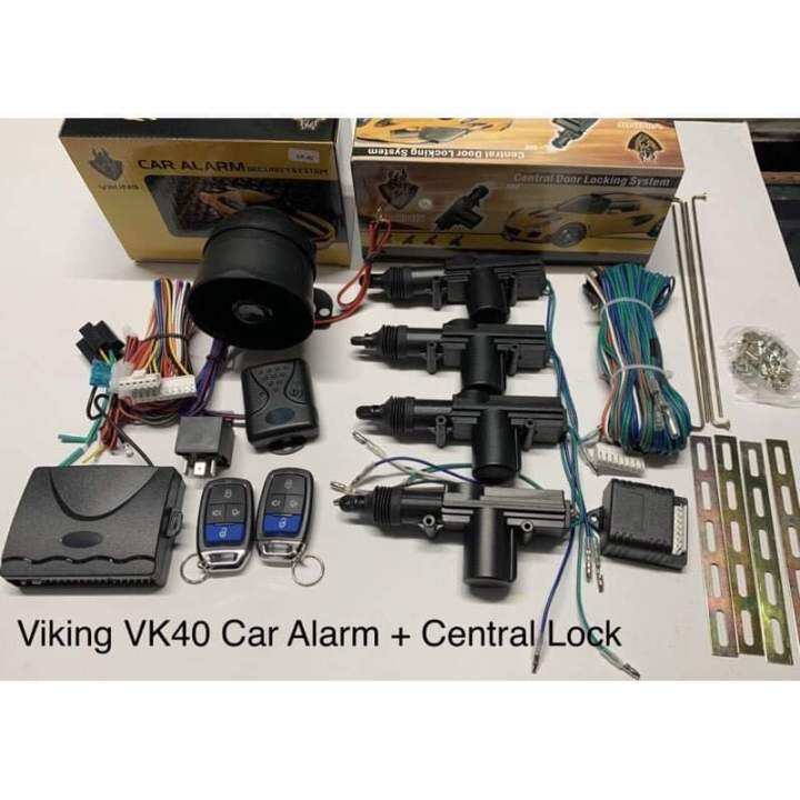 VK40 viking car alarm keyless entry system Lazada PH