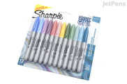 Bộ 12 bút lông dầu vẽ được lên nhiều chất liệu Sharpie màu pastel