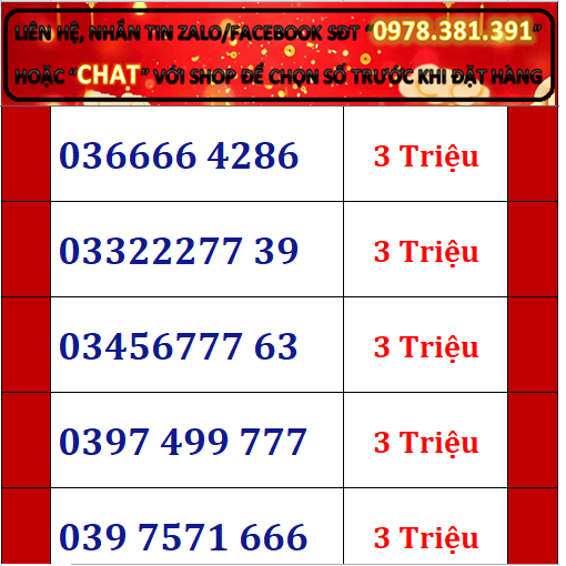 Sim Số Đẹp Viettel Giá Chỉ Từ 3 Triệu | Lazada.Vn