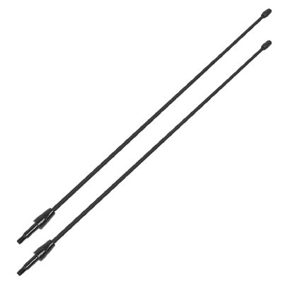 2PCS 13Inch Black AM FM Antenna Mast Parts Accessories for 1979-2009 Ford Mustang Car Accessories