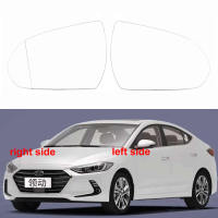 สำหรับ Hyundai Elantra 2016-2020อุปกรณ์เสริมในรถยนต์ด้านนอกกระจกมองหลังกระจกมองข้างเลนส์ประตูปีกกระจกมองหลังแก้ว