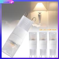 LOVOKK หรี่แสงได้ หลอดไฟ LED ทรงซังข้าวโพดแบบ G9 แก้วกระจกหลอด AC110V 220โวลต์ ไฟ LED ทรงซังข้าวโพด ของใหม่ แสงสีขาว ไฟฮาโลเจน ของตกแต่งบ้าน