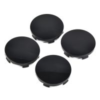 【CW】♟ↂ▨  4pcs/set 56mm 60mm Car Hub Caps Black/Silver Cap Cover Badge Emblem