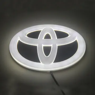 Toyota Led Car Emblem Logo Sticker Badge Emblem @ Best Price