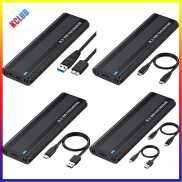 Ổ đĩa thể rắn bao vây 10gbps M.2 NVMe SSD Bộ chuyển đổi có vỏ bao công cụ