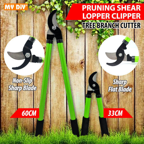 MYDIYHOMEDEPOT Garden Pruning Shear Tree Branch Cutter Lopper Clipper