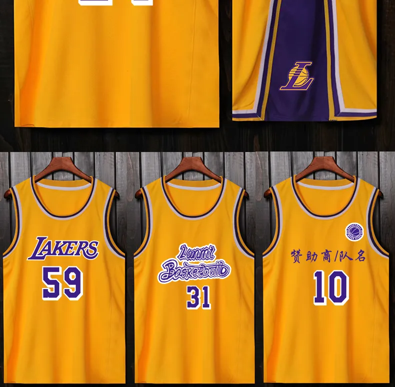 LA LAKERS BLACK MAMBA CUSTOM JERSEY TUTORIAL! YELLOW UNIFORM! KOBE