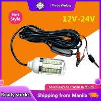 {HUYE ร้านค้ากลางแจ้ง} สีเขียวไฟตกปลา12V-24V โคมไฟเหยื่อล่อปลาเหยื่อใต้น้ำ108ชิ้น