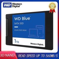 【จัดส่งในพื้นที่】Western Digital Blue โซลิดสเตทไดรฟ์/ WD SSD Blue SATA 3D-NAND 2.5”250GB/500GB/1TB รับประกัน 3 ปี มีสินค้า