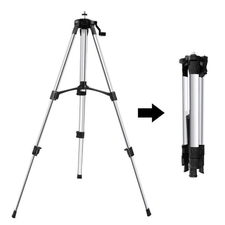 1.2M/1.5M Laser Level Tripod Adjustable Height Thickened Aluminum