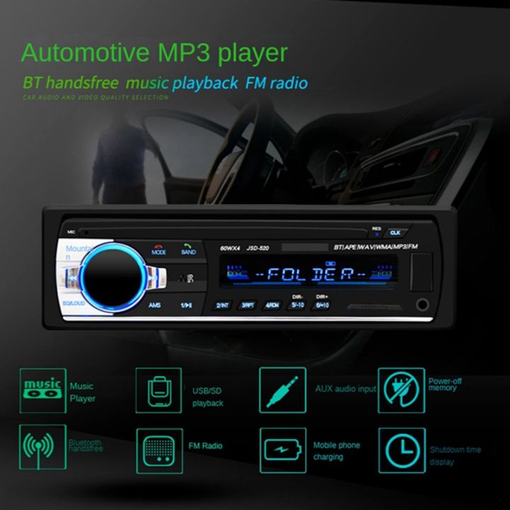 jsd520-mp3-player-12v-audio-fm-radio-car-radio-mp3-player-bluetooth-car-radio-car-electronics