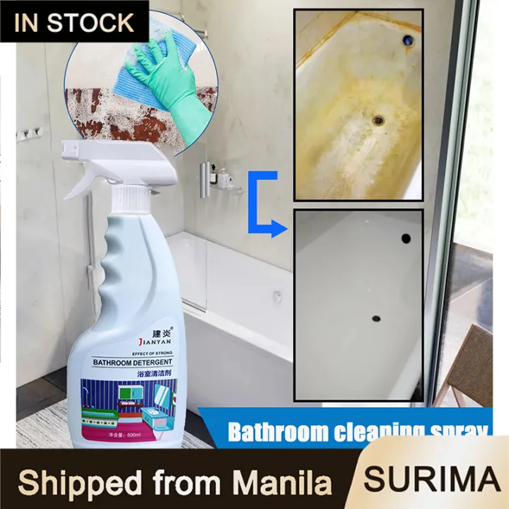 Bathroom cleaner spray universal cleaner household cleaning tile