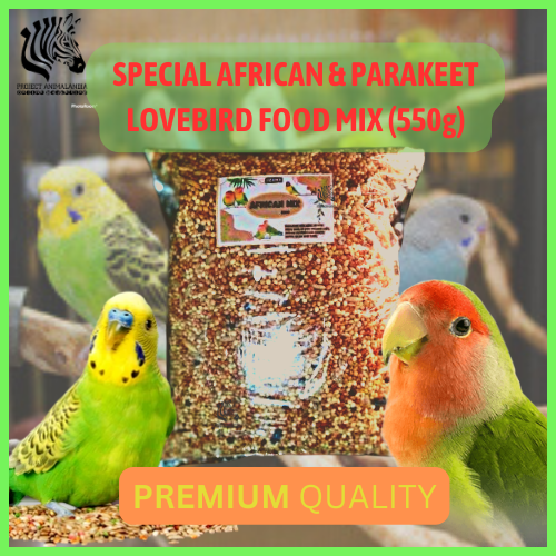 LOVEBIRD DAILY FOODMIX Canary, African, Parakeet, Cockateil food love
