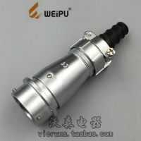 Weipu waterproof aviation socket WY24-2 core 3 core 4 core 9 core 10 core 12 core 19 core docking seat ZI/ZB