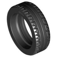 Lego part (ชิ้นส่วนเลโก้) No.30699 Tire 43.2 x 14 Solid