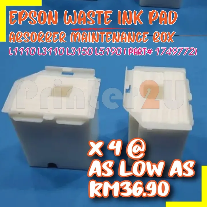 L1110 L3110 L3150 L5190 Epson / Compatible Original Waste Maintenance