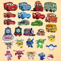 ขายส่ง Disney Cars Appliques การ์ตูนภาพเคลื่อนไหวปักเสื้อผ้าสติกเกอร์รีดผ้าเสื้อผ้าเหล็ก Patch เย็บตกแต่งแพทช์-EDCNM SHOP