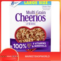 Cheerios Multi Grain Cereal General Mills 340 g/ซีเรียลธัญพืชหลายเมล็ด โรงสีทั่วไป 340 ก