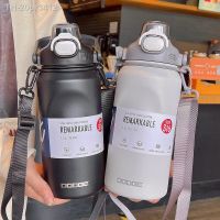 ✽✐✧ 20pr3412 Novo 316 garrafa térmica de água passeio botella agua copo com palha viagem portátil termico tumblers