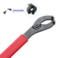 Bicycle Repair Wrench Bicycle Shaft Flywheel Lock Ring Disassembly Eight-word Wrench Mountain Bike Bottom Bracket Removal Tool