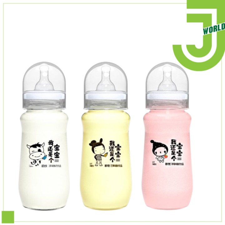 Shui Lian Wan Yogurt Drink 280 ml. โยเกิร์ตขวดนม โยเกิร์ตพร้อมดื่ม นมโย