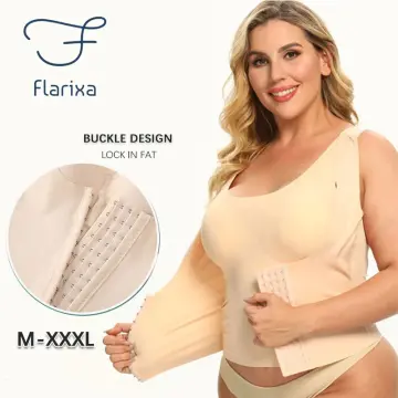 Flarixa 3 In 1 Waist Trainer High Waist Seamless Women's Panties