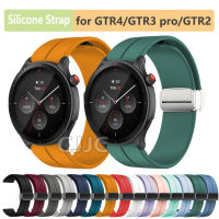 สายซิลิโคนสำหรับ Huami Amazfit GTR 4/GTR 3 Pro/ GTR 2อุปกรณ์เสริมสายนาฬิกาเปลี่ยนได้สำหรับ GTR 47Mm /Pace/gtr 2e/ Stratos 3