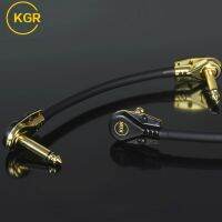 KGR สายเคเบิลแพทช์ Guitarra De Instrumentos Para Efeco Regto 15Cm 1/4สายเคเบิ้ล De Muku