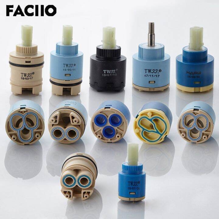 faciio-ตลับลูกปืนก๊อกน้ำก๊อกผสมเซรามิคเปลี่ยนได้ประหยัดน้ำ1ชิ้น35มม-40มม-ก๊อกห้องน้ำและห้องครัวเปลี่ยนอะไหล่