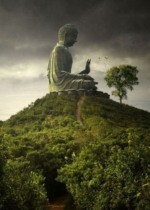 abstract-buddha-in-nature-poster-prints-for-living-room-decor-religious-buddhist-staute-and-landscape-canvas-painting-wall-art