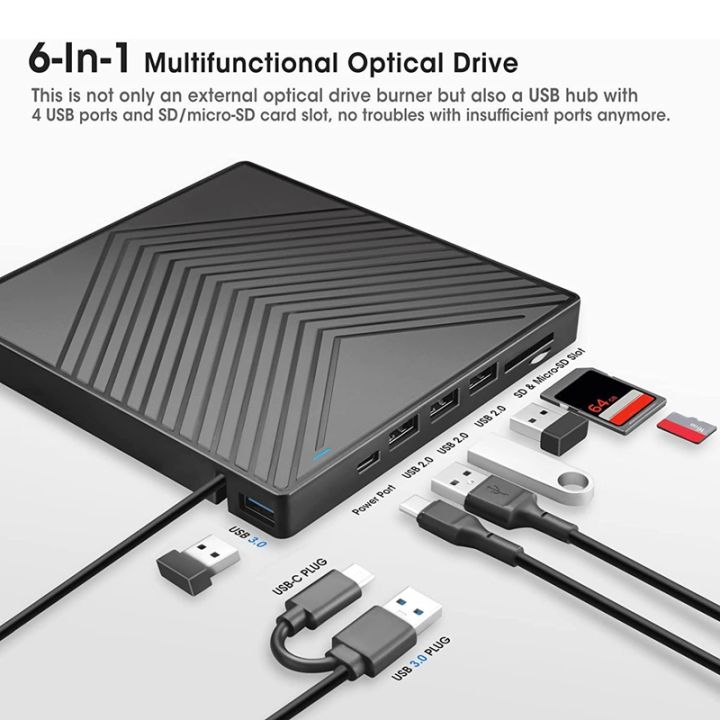 external-cd-dvd-drive-8-in-1-cd-dvd-drive-burner-player-with-4-usb-ports-and-2-sd-tf-slot-for-laptop-windows-11-10-8-7