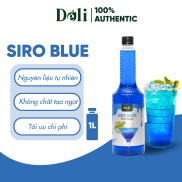 Siro Blue cao cấp DéliVỊ NGỌT THANH 100% THIÊN NHIÊNthơm ngon Nguyên liệu
