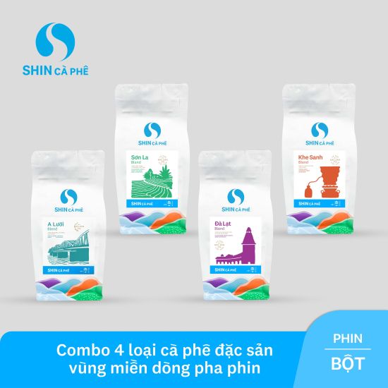 Shin cà phê - combo pha phin đặt sản vùng miền - ảnh sản phẩm 1