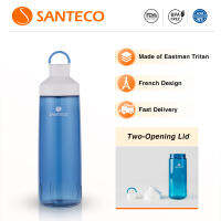 Santeco  ขวดเครื่องดื่ม Tritan 32oz, เก็บความเย็น, เหมาะสําหรับกีฬากลางแจ้ง, ใช้ยิม, 960ml, BPA Free