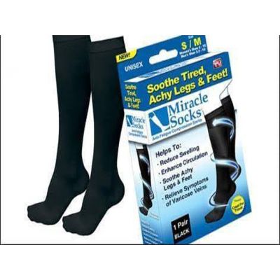 Miracle Socks ถุงเท้าเพื่อสุขภาพ ขนาดฟรีไซด์ ใส่ได้ทั้งผู้หญิงและผู้ชาย พร้อมส่งเลยค่า