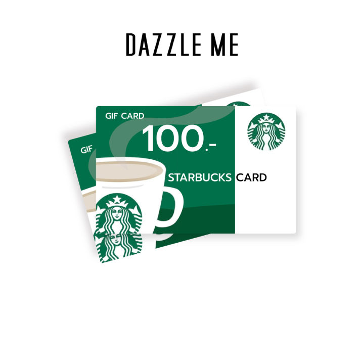 Starbucks gift card มูลค่า 100 บาท[สินค้าสมนาคุณงดจำหน่าย]