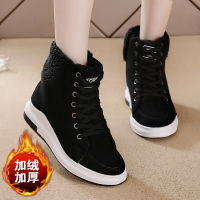 2021 Women Boots Winter Snow Boots Female Boots Duantong Warm Lace Flat with Women Shoes Tide Botas Mujer Hot Sale Women Boots