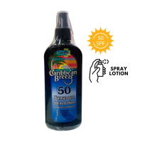 CARIBBEAN BREEZE SPF50 SUNSCREEN SPRAY LOTION 250 ML.