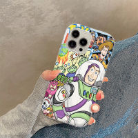 เคสโทรศัพท์ซิลิโคน TPU แบบนิ่ม ลายการ์ตูนน่ารัก กันกระแทก สําหรับ IPhone 14 13 11 12 Pro 7 8 Plus XS Max X XR