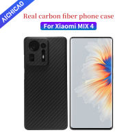 ACC-carbon carbon fiber phone Case For xiaomi mix4 case Aramid fiber Phone cover Ultra-thin business MI mix fold case shell