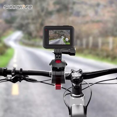 Sunnylife Sports Camera Universal Bicycle Clamp Adjustable Clips for Insta360 One R GoPro 11 10 9 8 7 6 5 Osmo Action2  Osmo Pocket2 Insta360 One RS